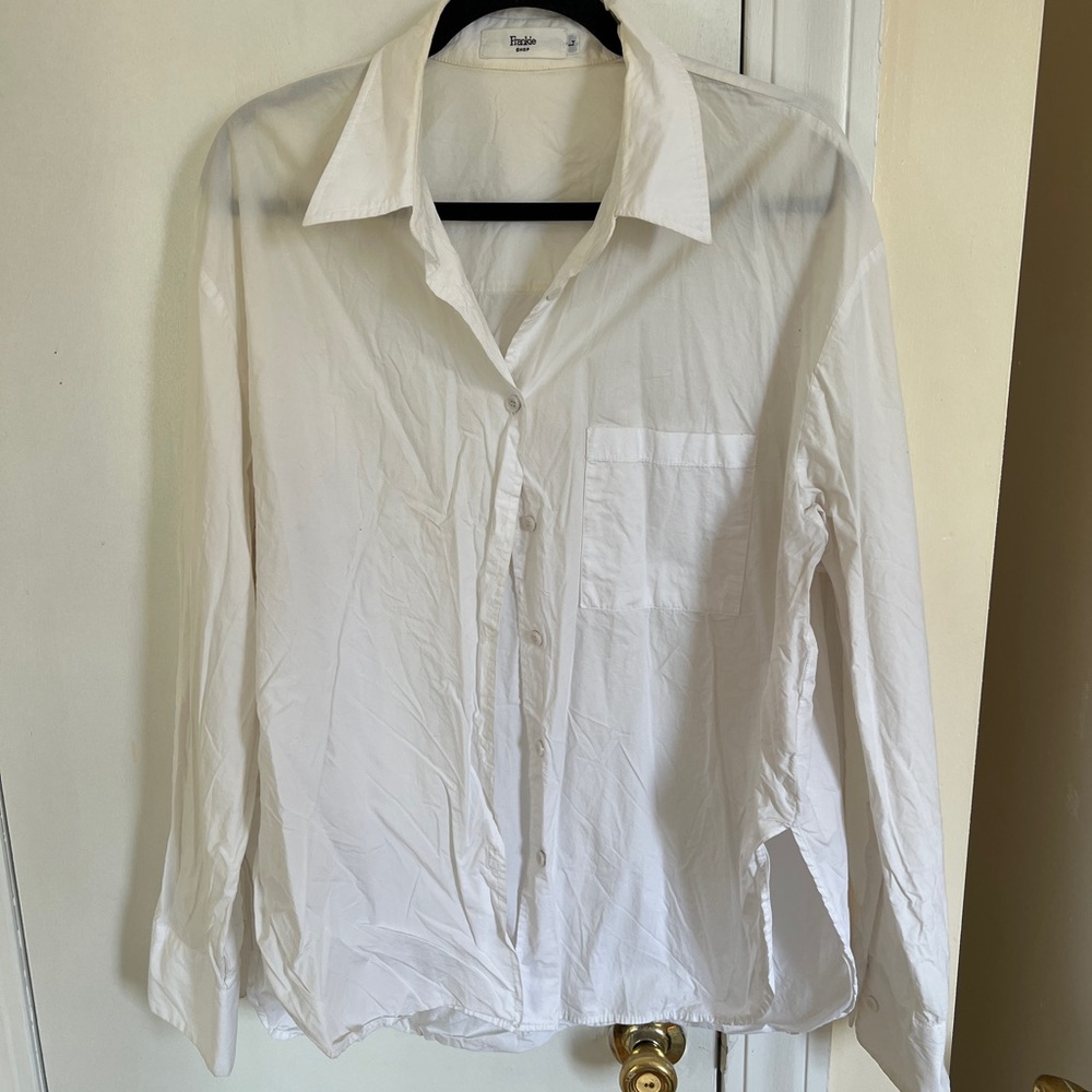 The Frankie Shop Lui Organic Cotton Shirt